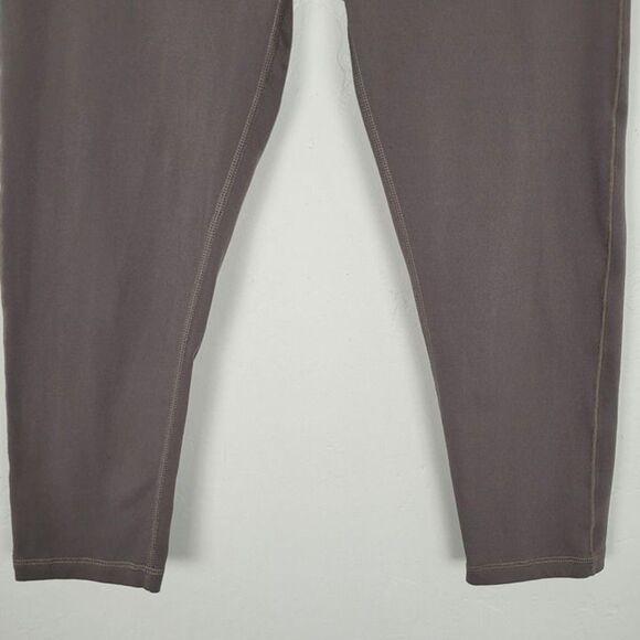 Prana Size S Cropped Capri Leggings Inseam 20 In Gray Taupe - Picture 3 of 10